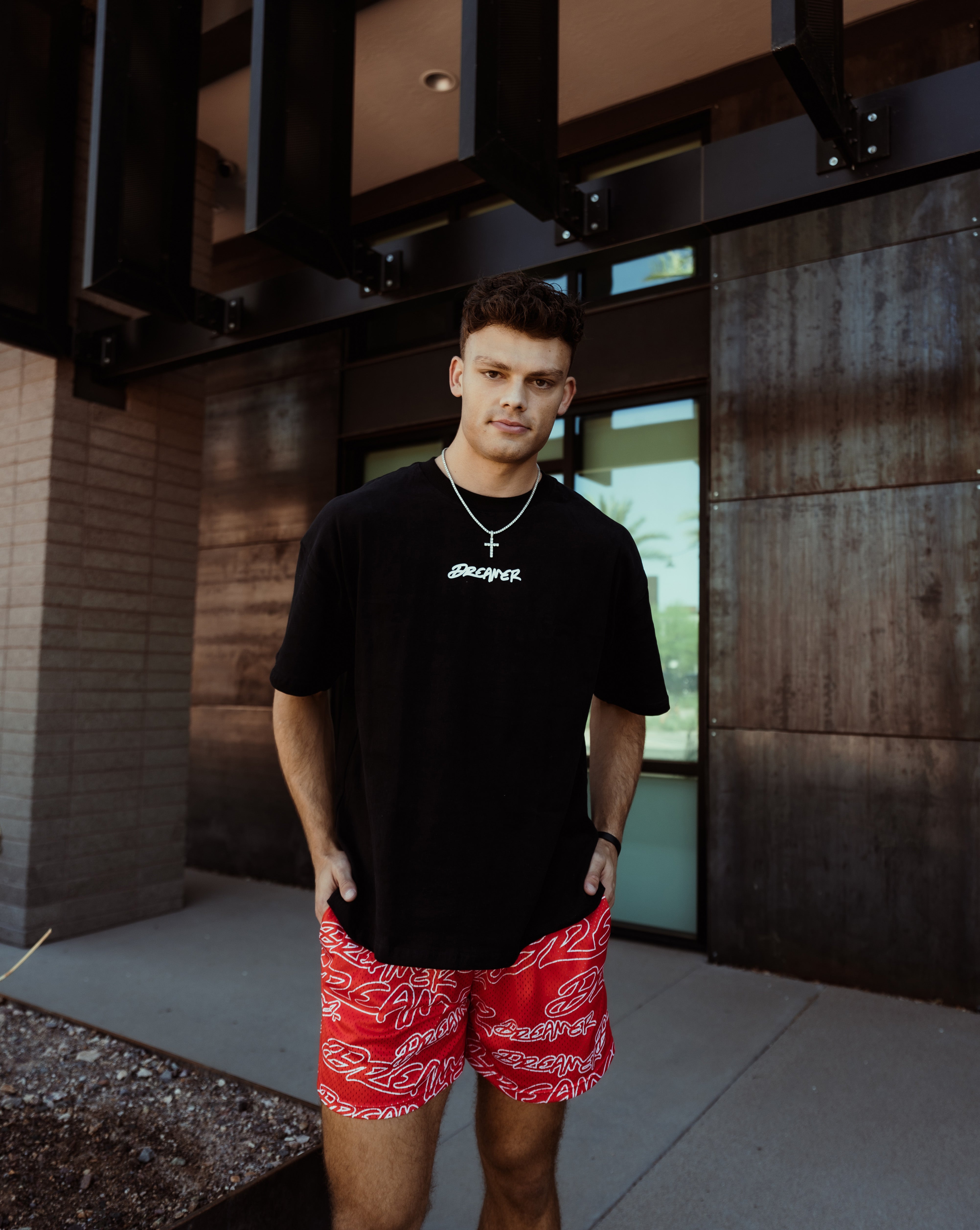 Dreamer Quote Tee - Black