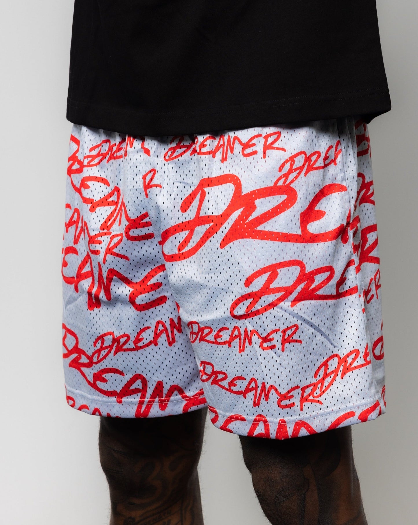 Dreamer Shorts Grey - Red