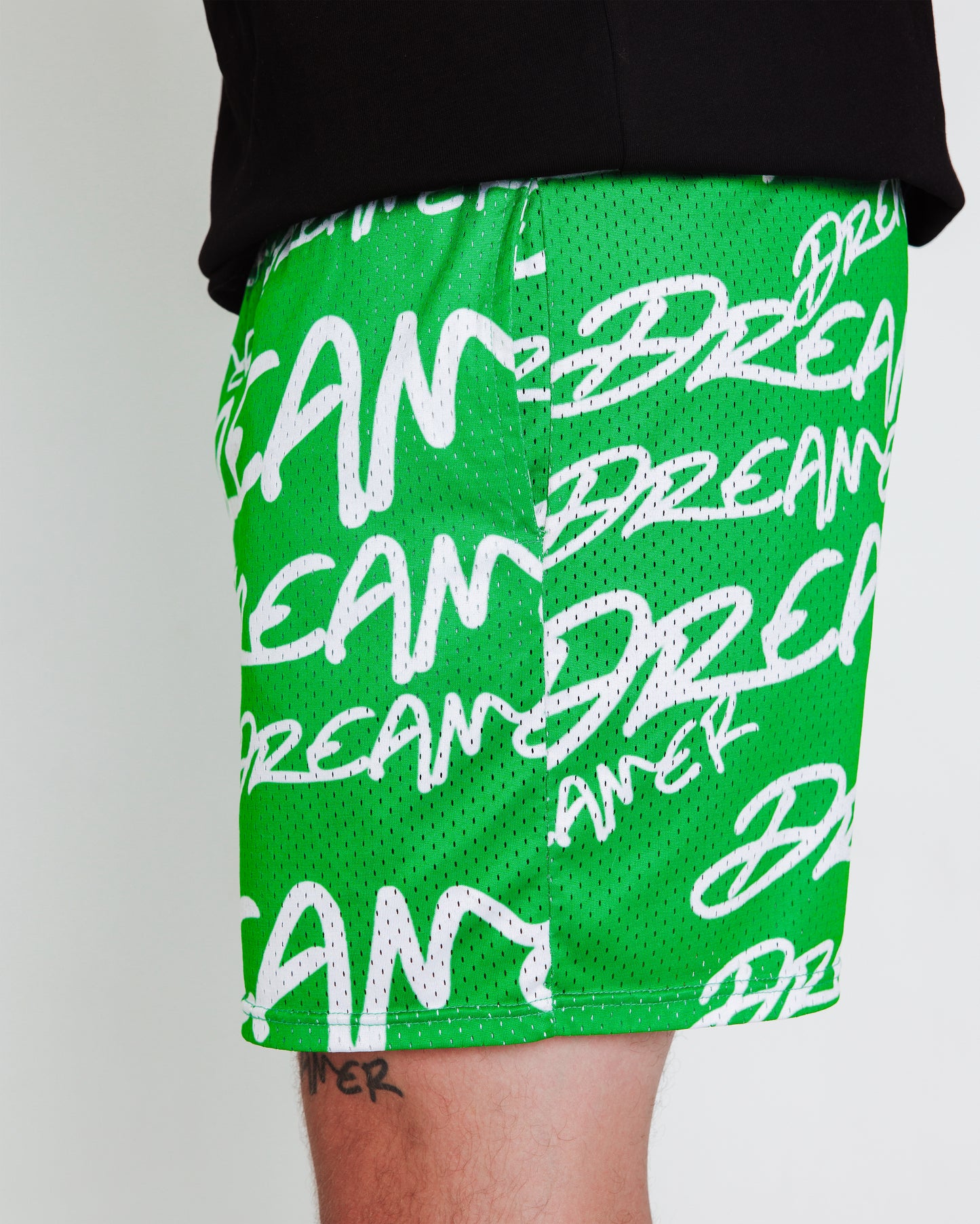 Dreamer Shorts Green - White