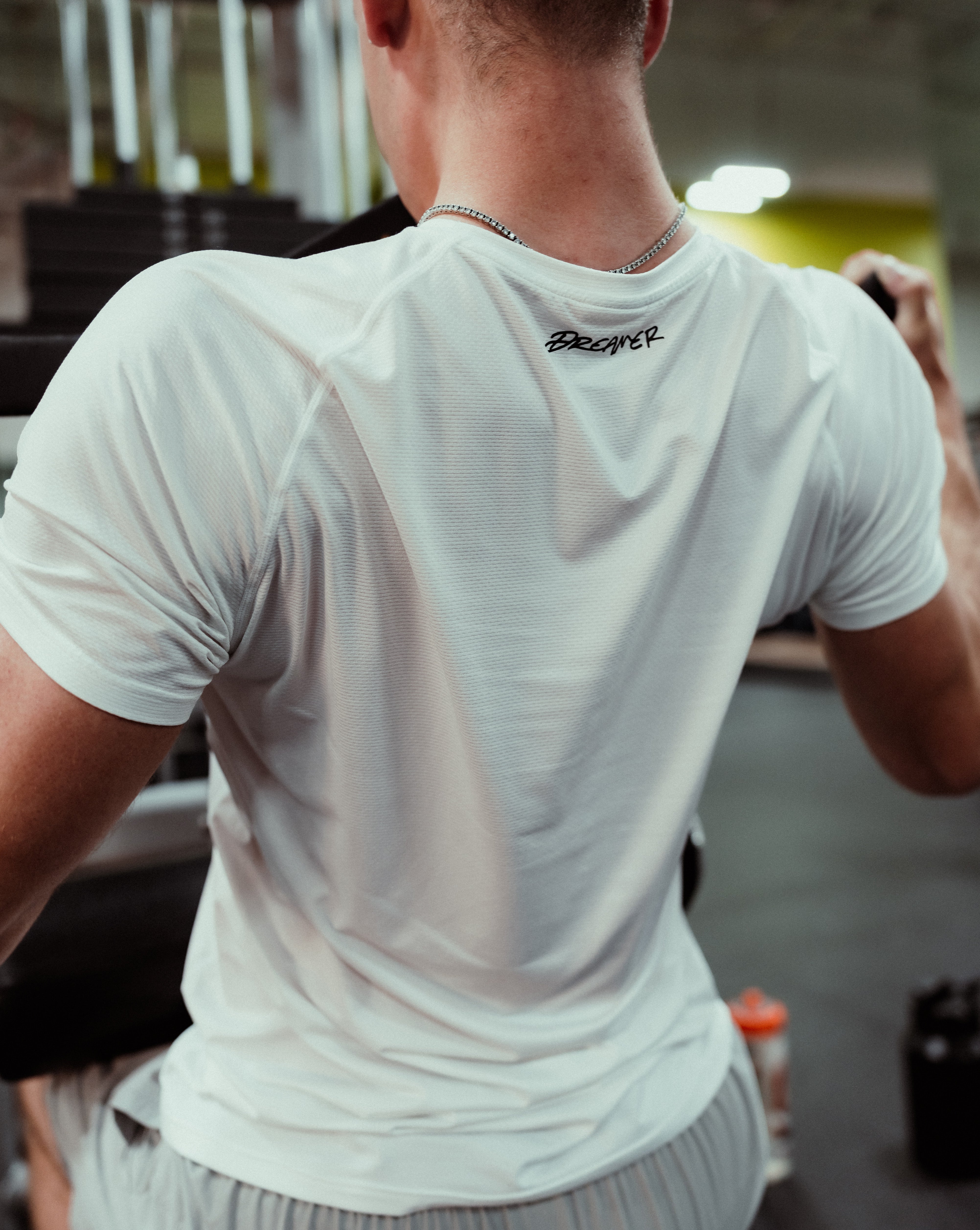 Dreamer Athletic Tee - White