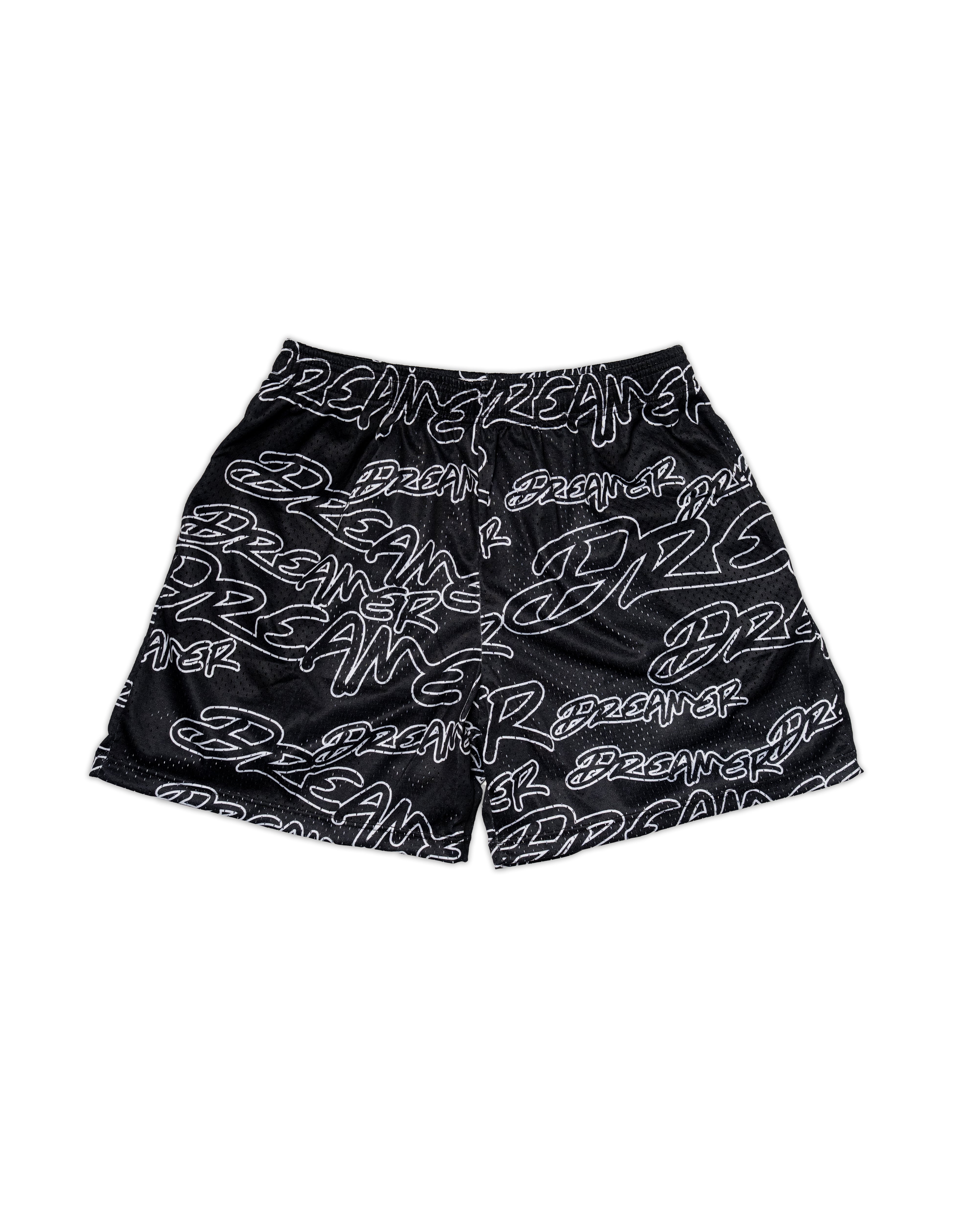 Dreamer Shorts Outline Black