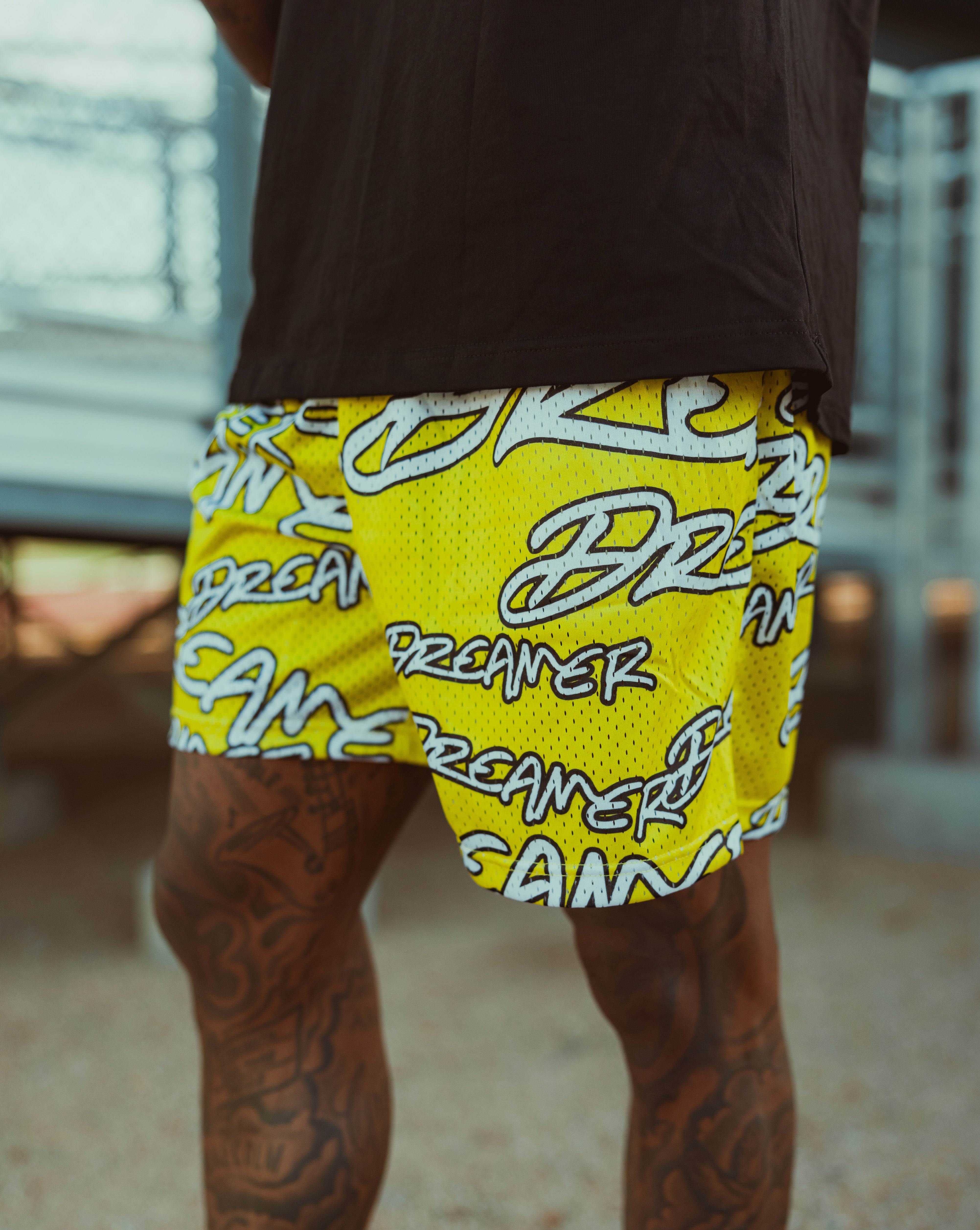 Dreamer Shorts - Yellow