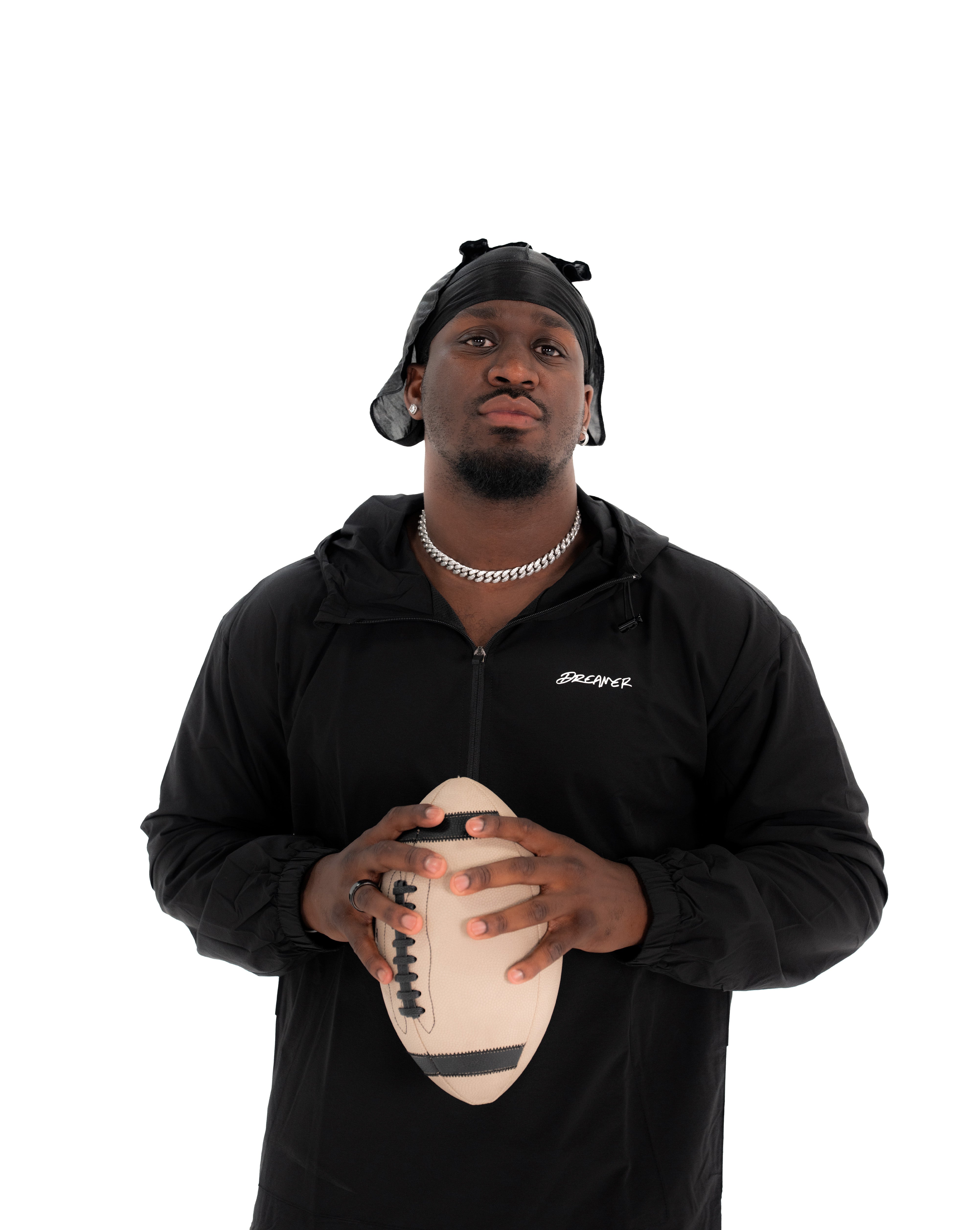 Dreamer Athletic Windbreaker - Black