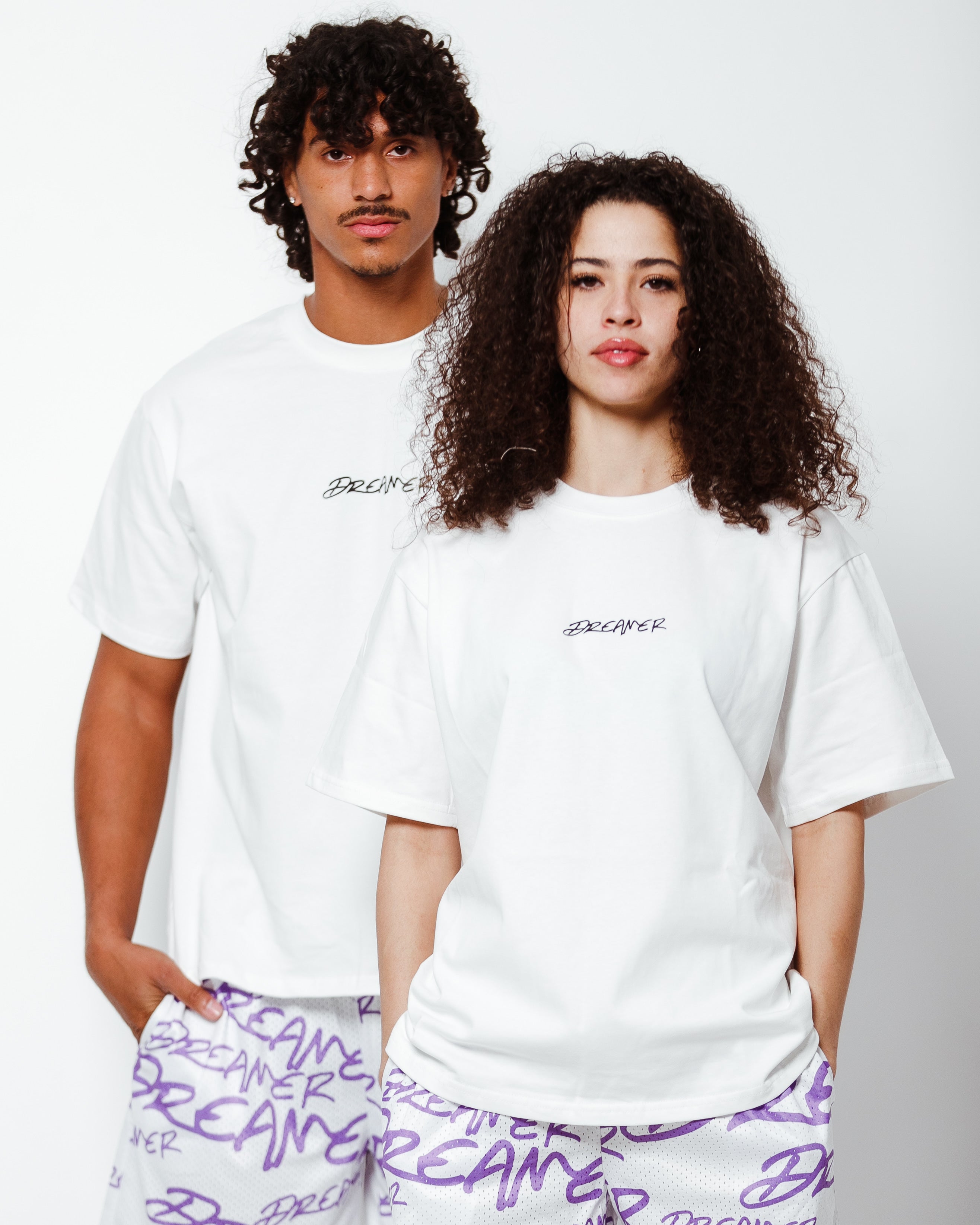 Dreamer Quote Tee - White