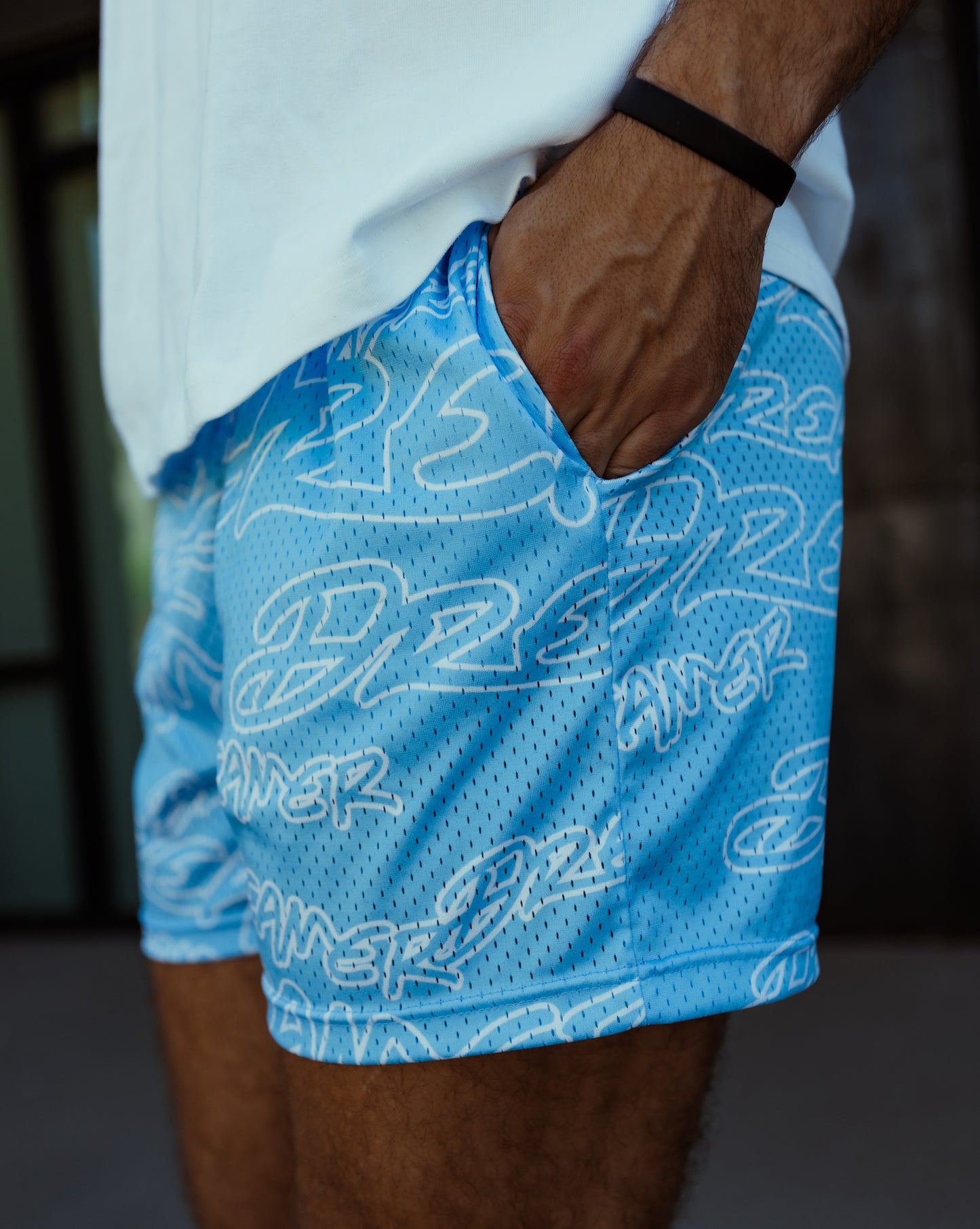 Outline Shorts - Dreamer Blue