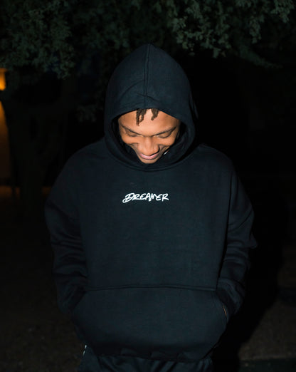 Signature Hoodie -  Black and White