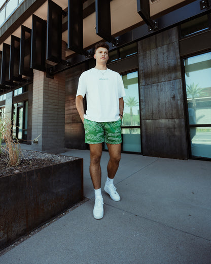 Outline Shorts - Green