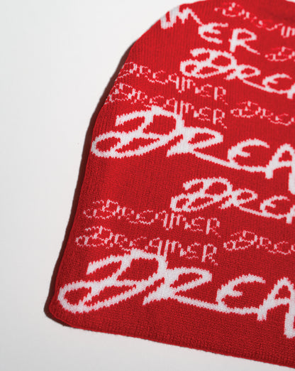 DREAMER BEANIE - RED