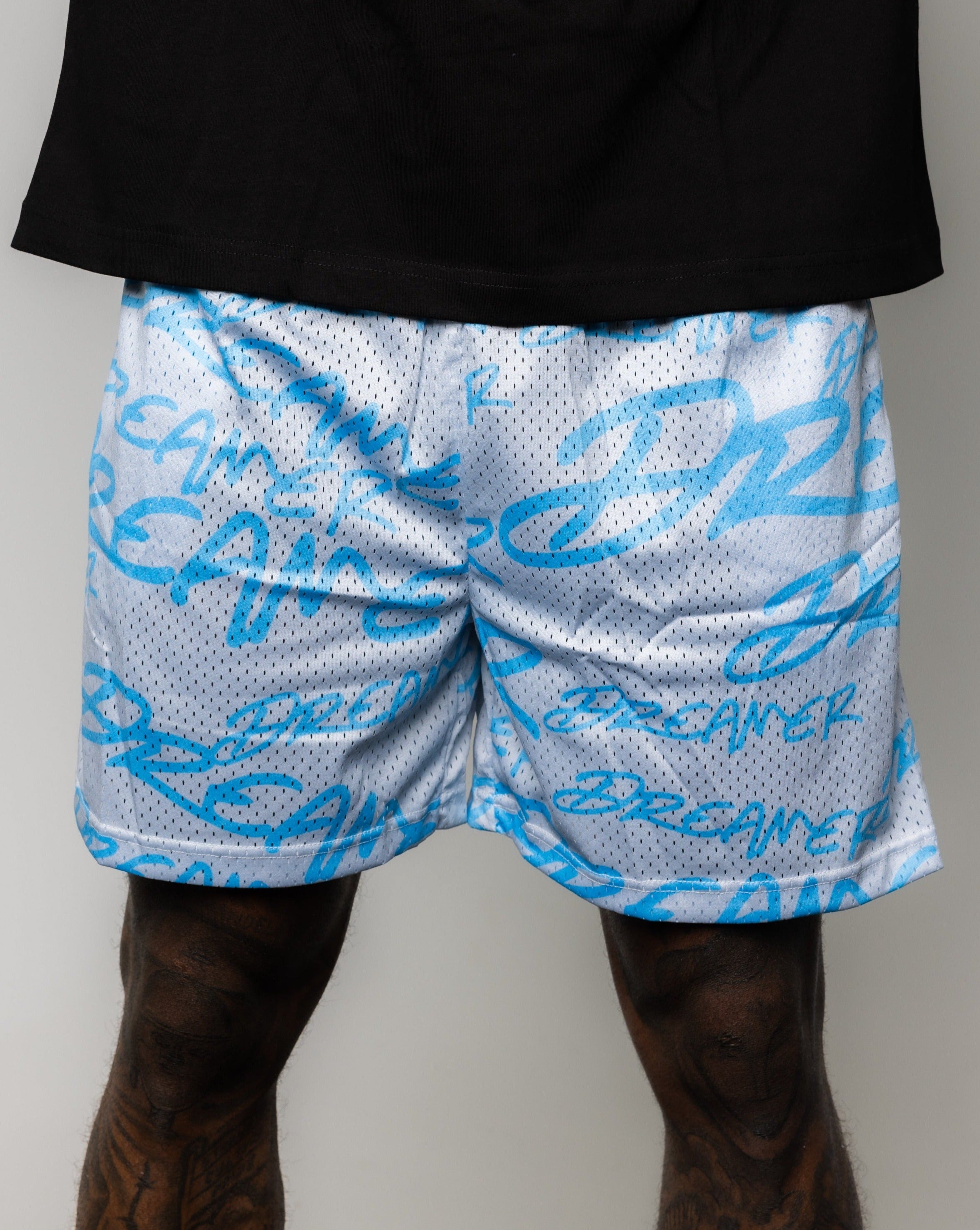 Dreamer Shorts Grey - Dreamer Blue