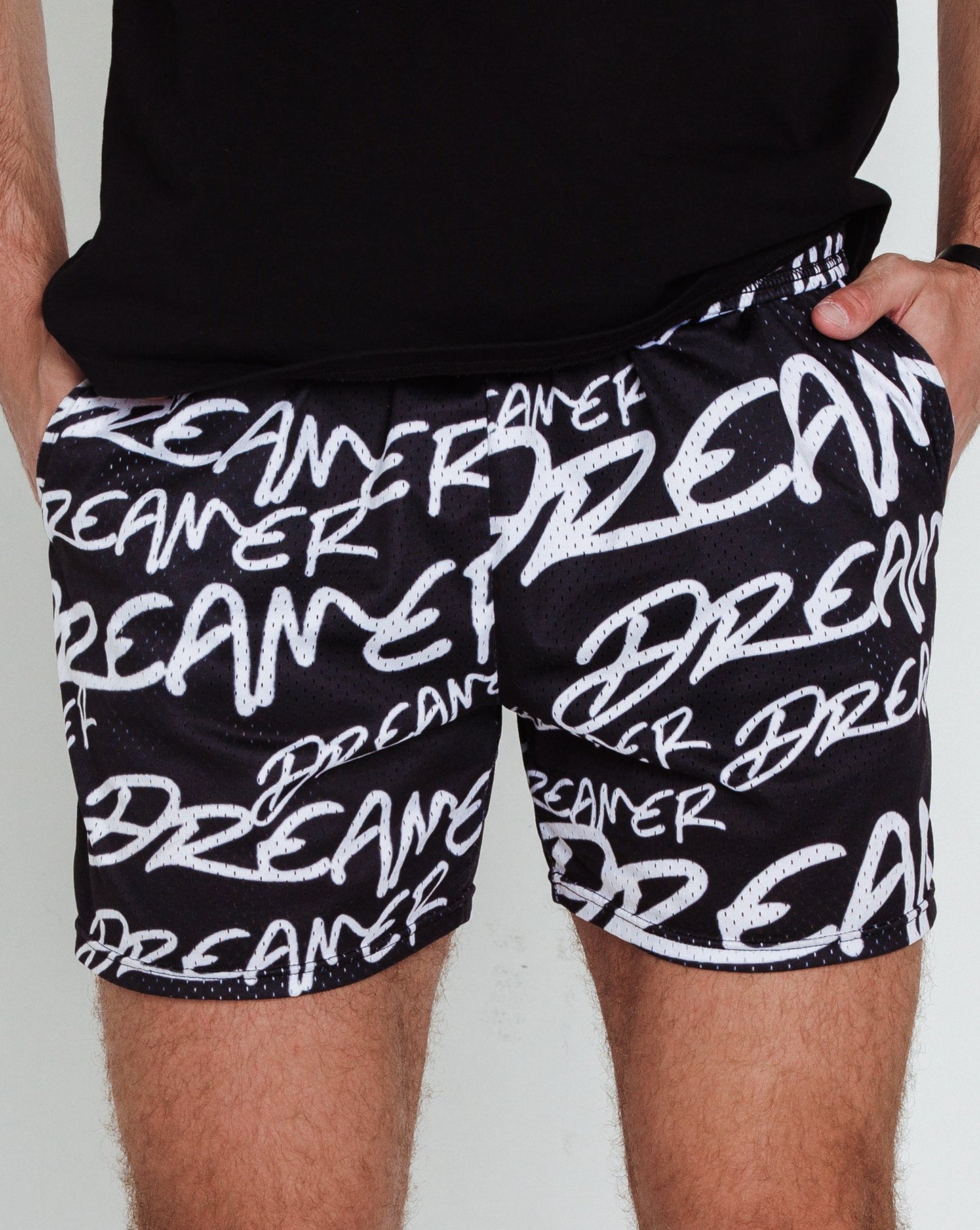 Dreamer Shorts Black - White