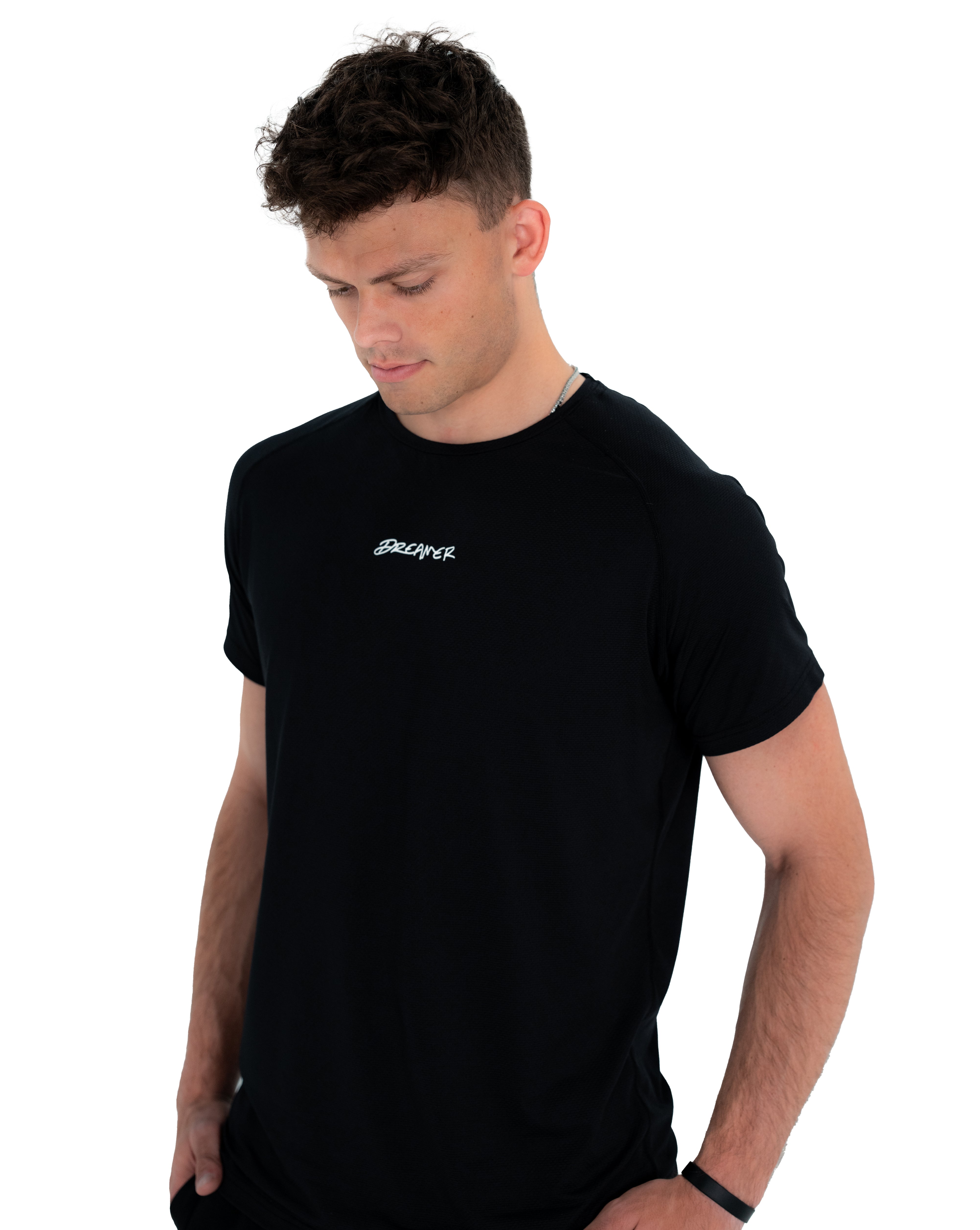 Dreamer Athletic Tee - Black