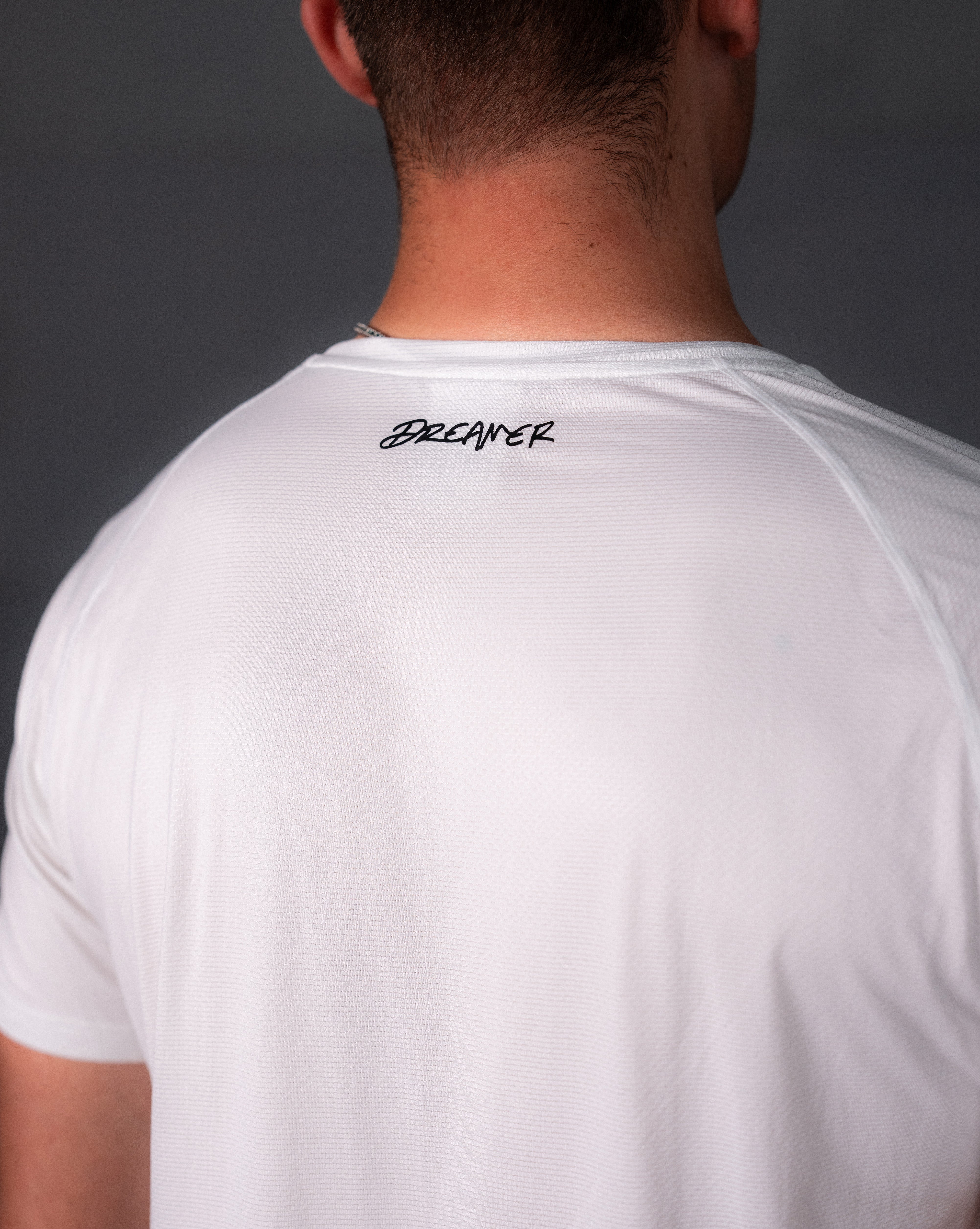 Dreamer Athletic Tee - White
