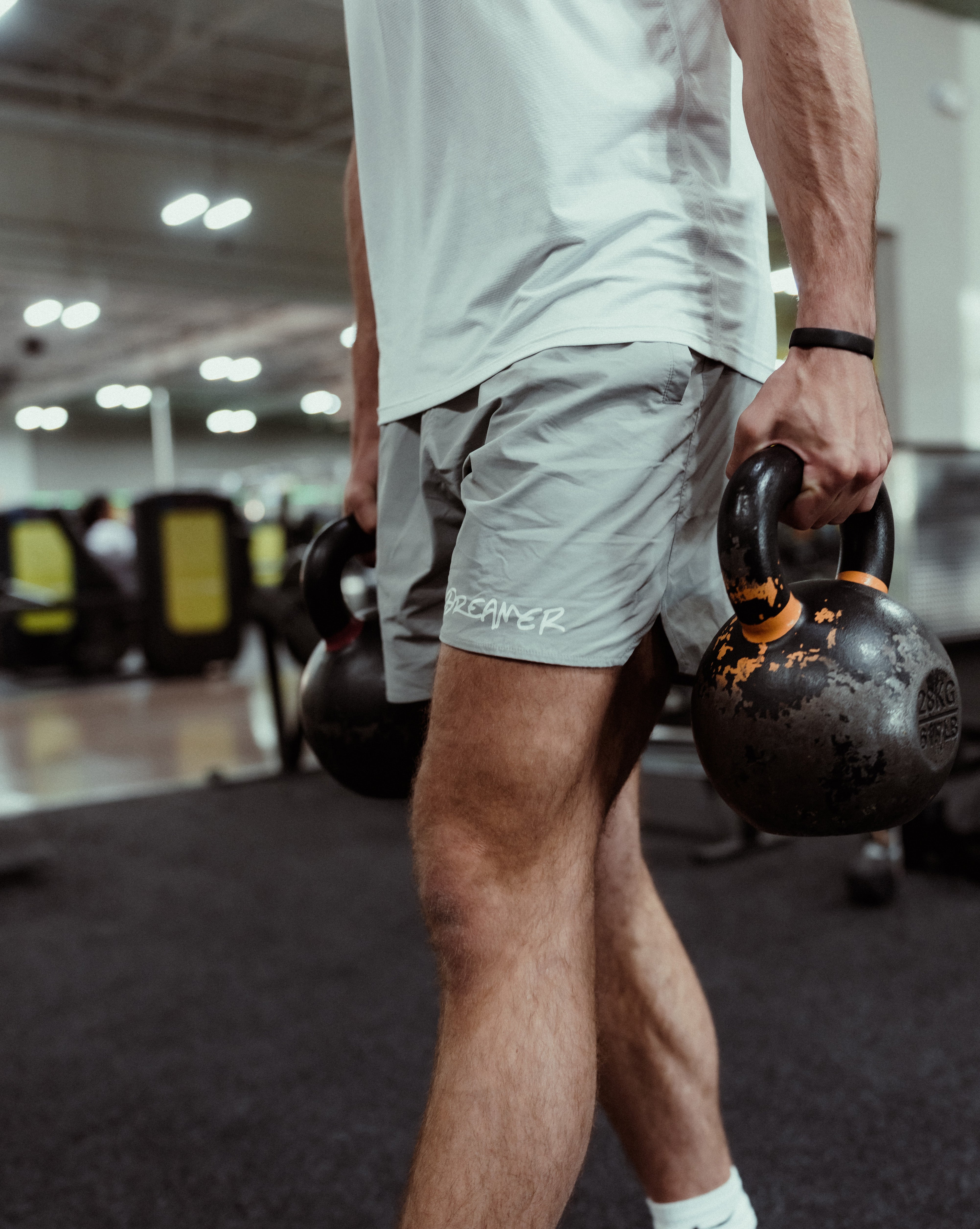Dreamer Athletic Shorts - Grey