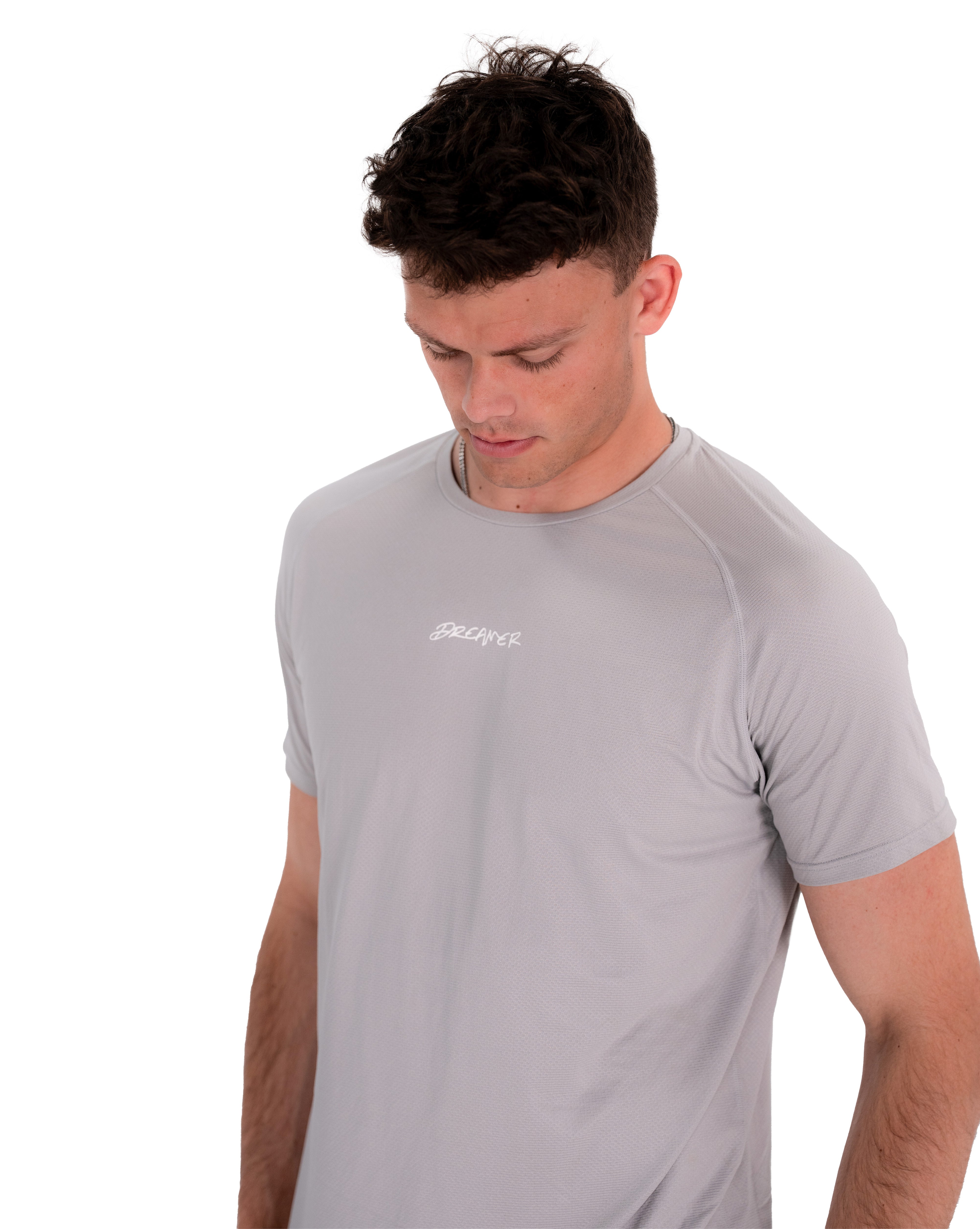 Dreamer Athletic Tee - Grey