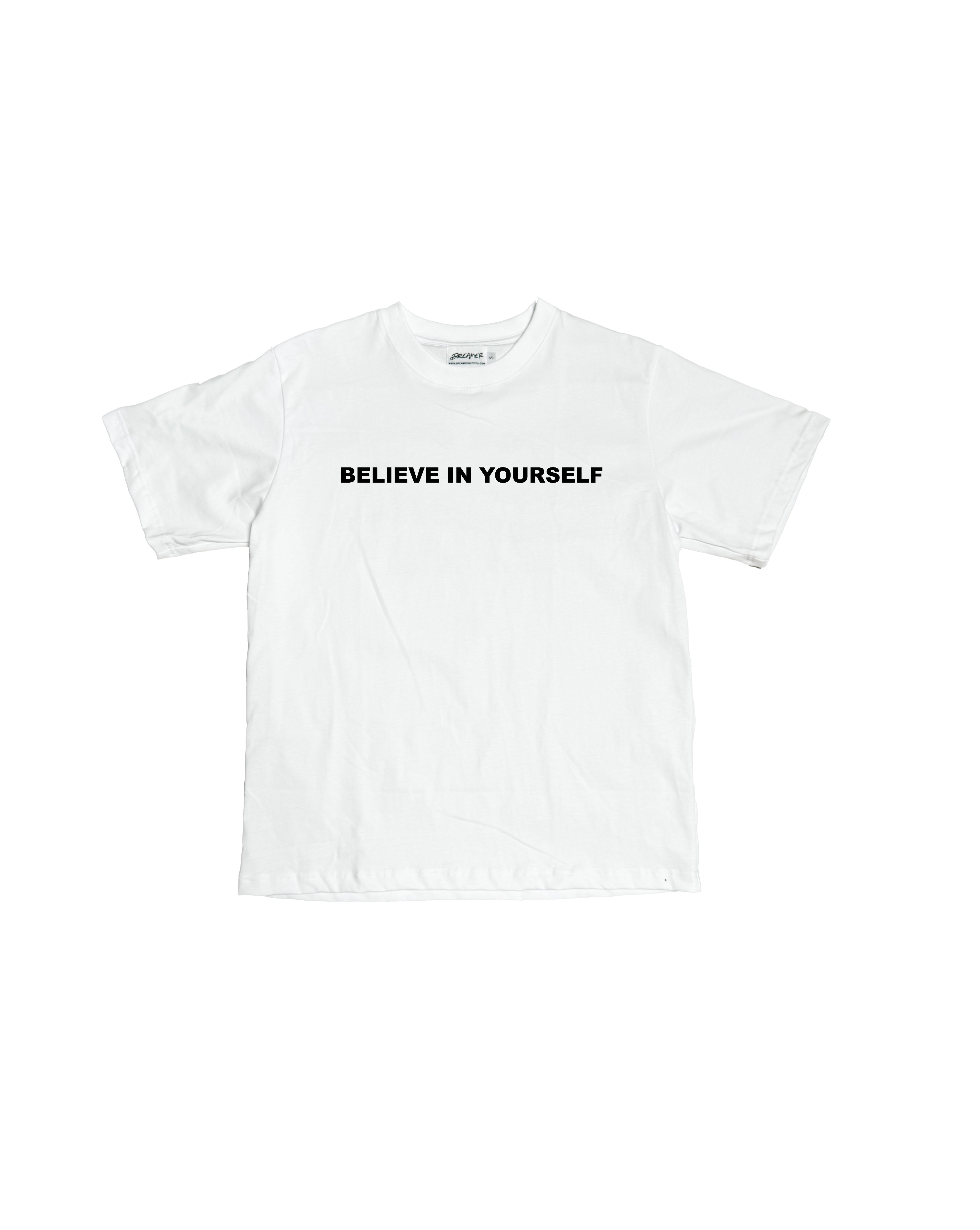 BIY Tee - White - Black