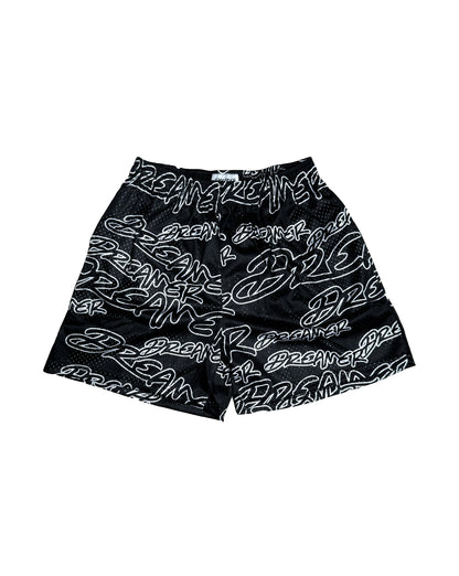 Outline Shorts Black - Black