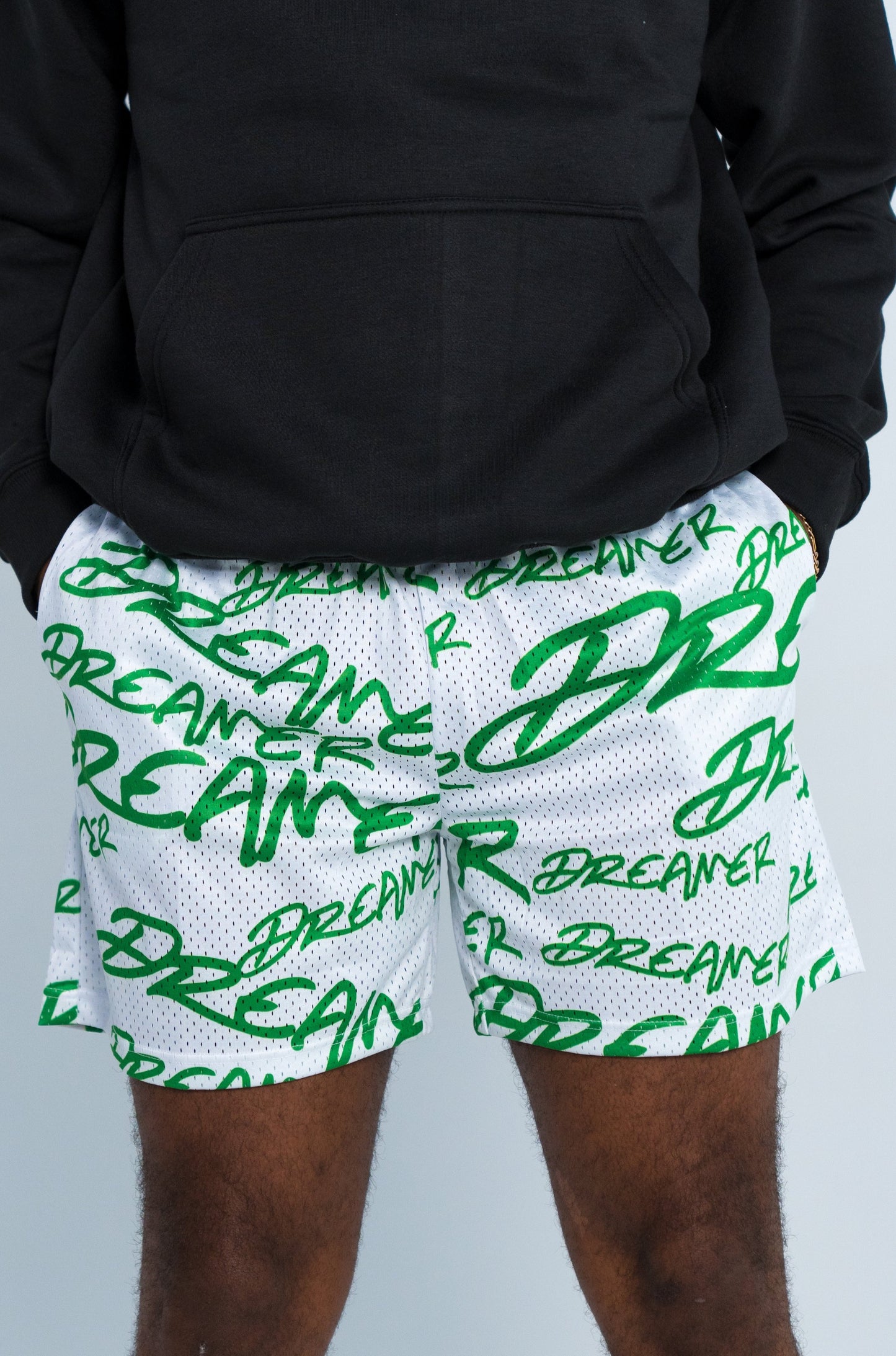 Dreamer Shorts White - Green