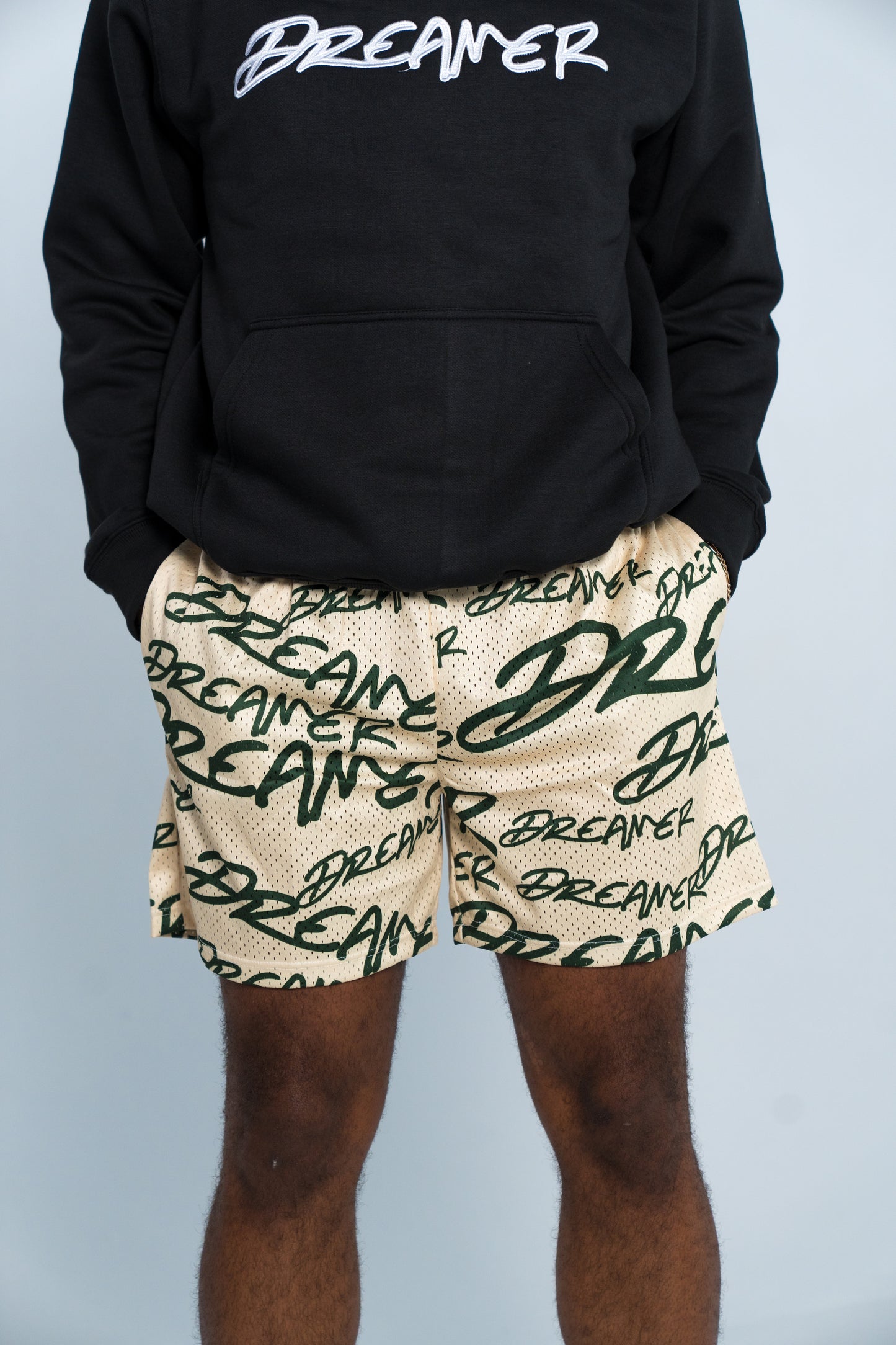 Dreamer Shorts Cream - Green