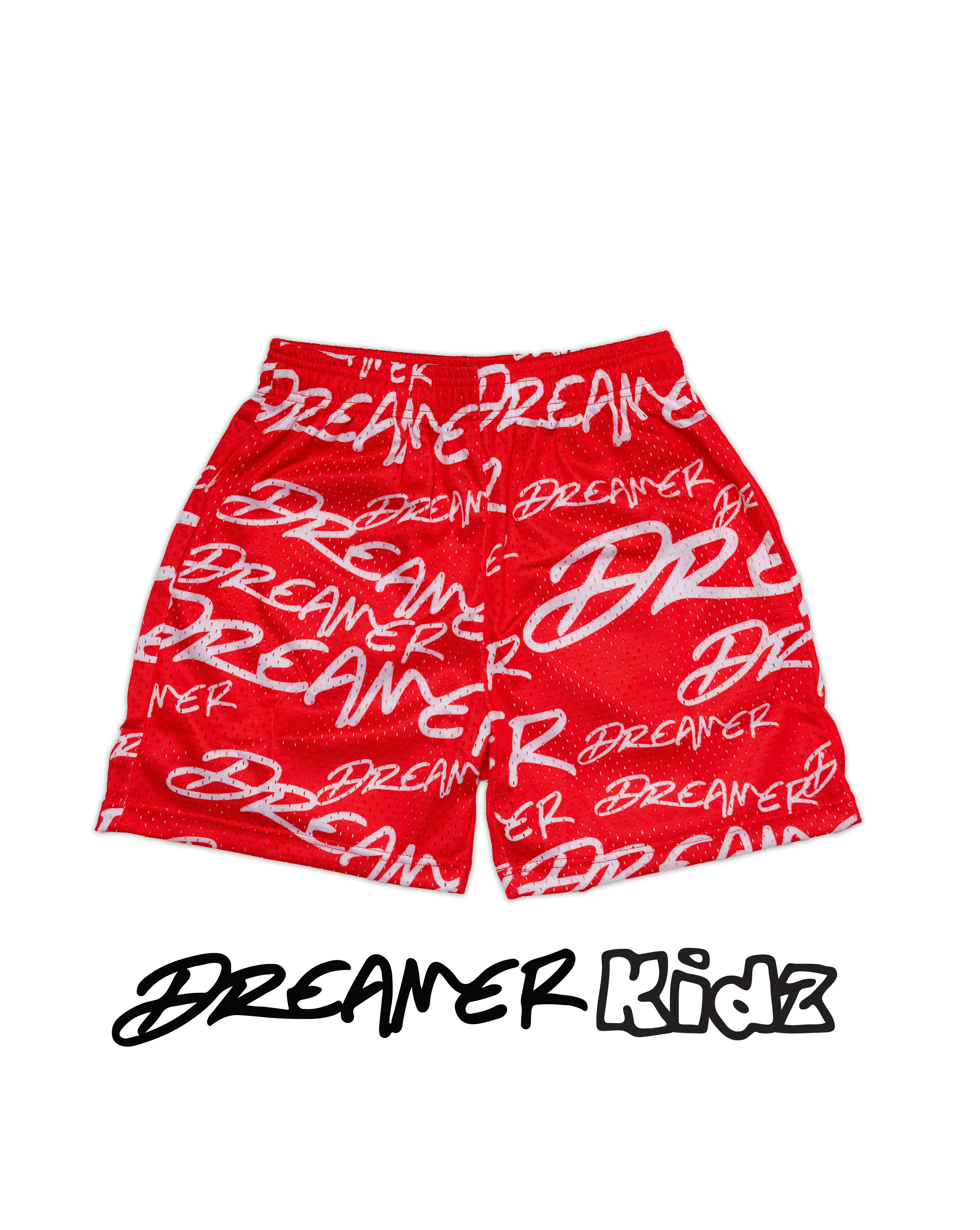 YOUTH SHORTS - RED