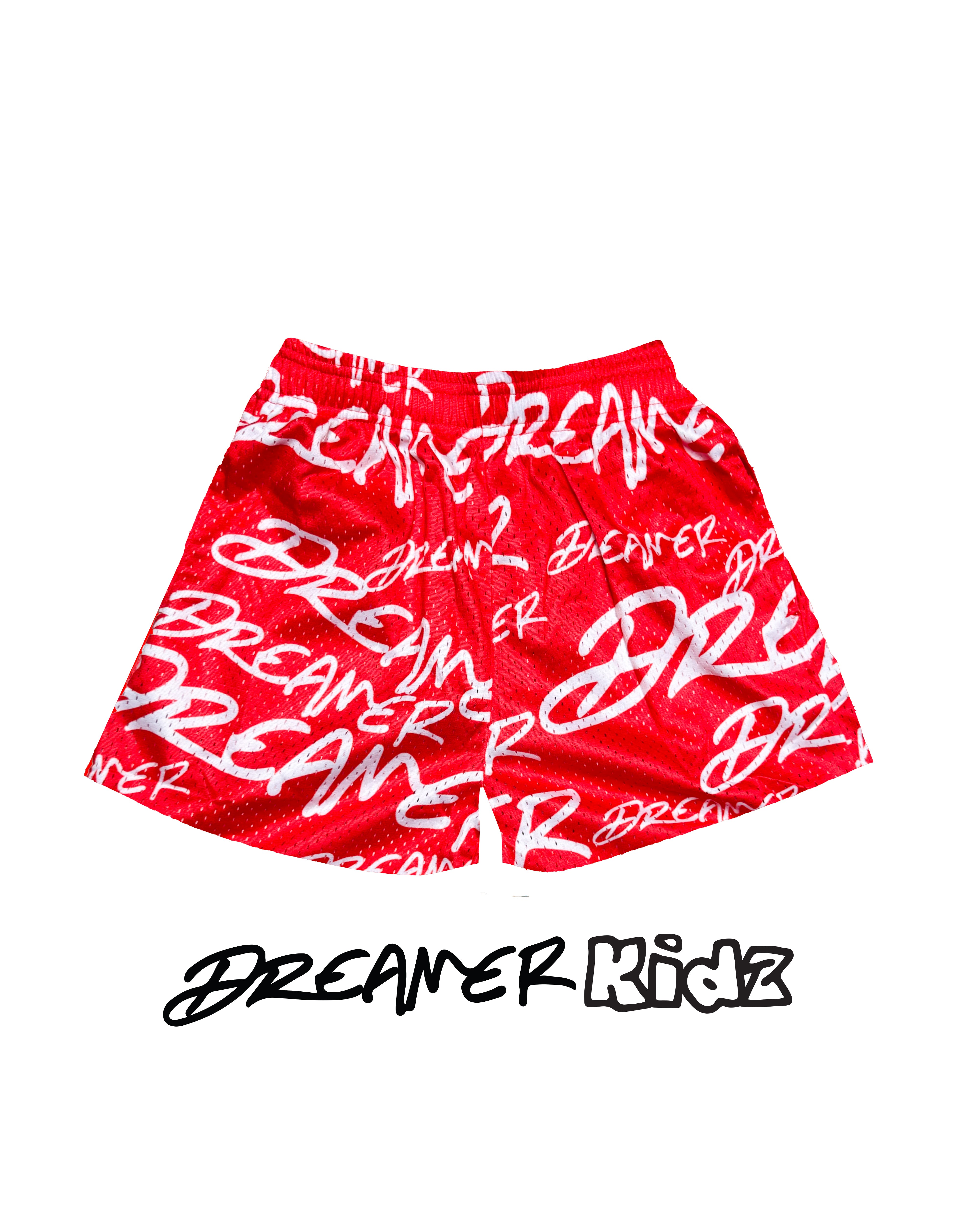 YOUTH SHORTS - RED