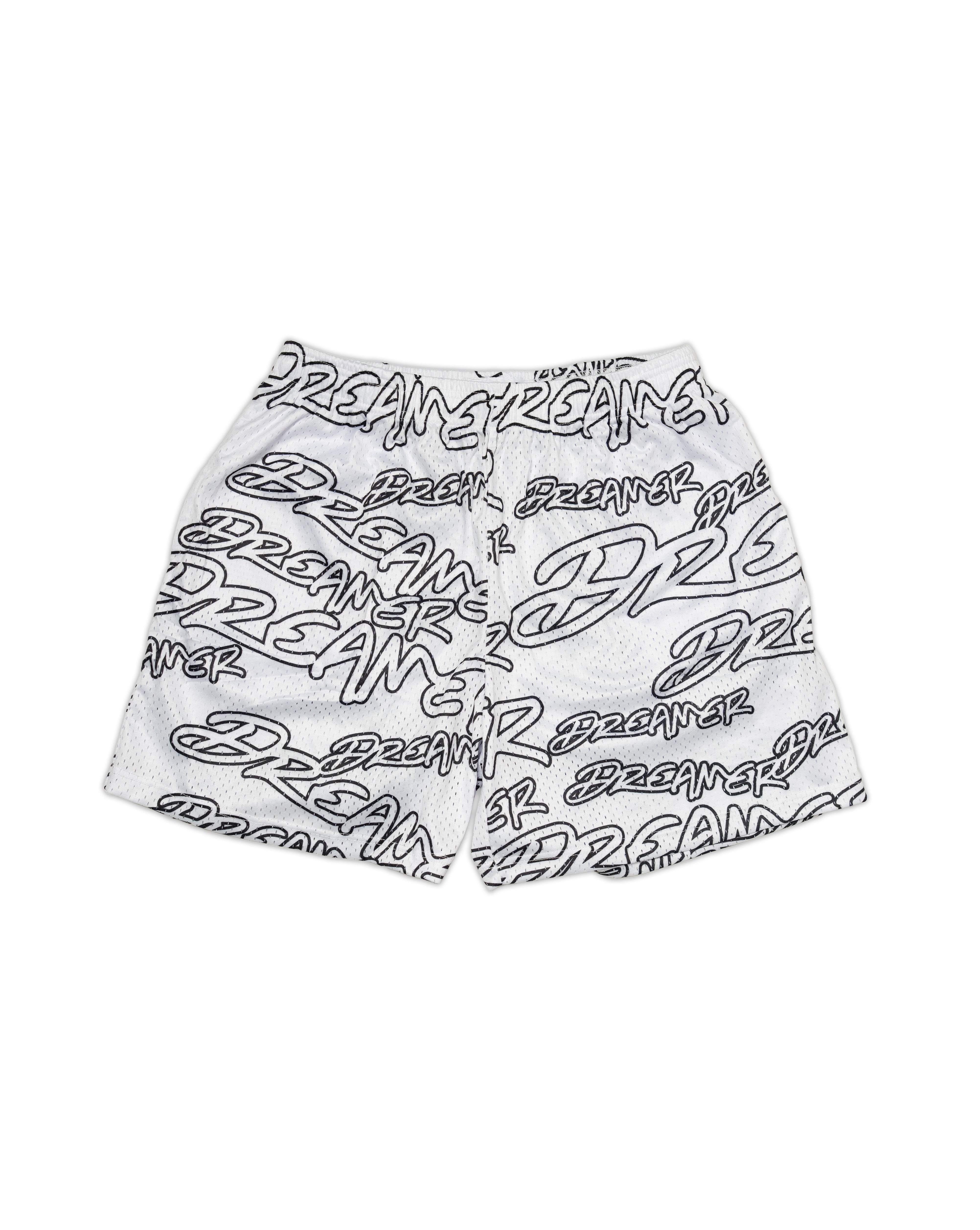 Dreamer Shorts - Outline White