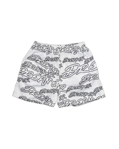 Dreamer Shorts - Outline White