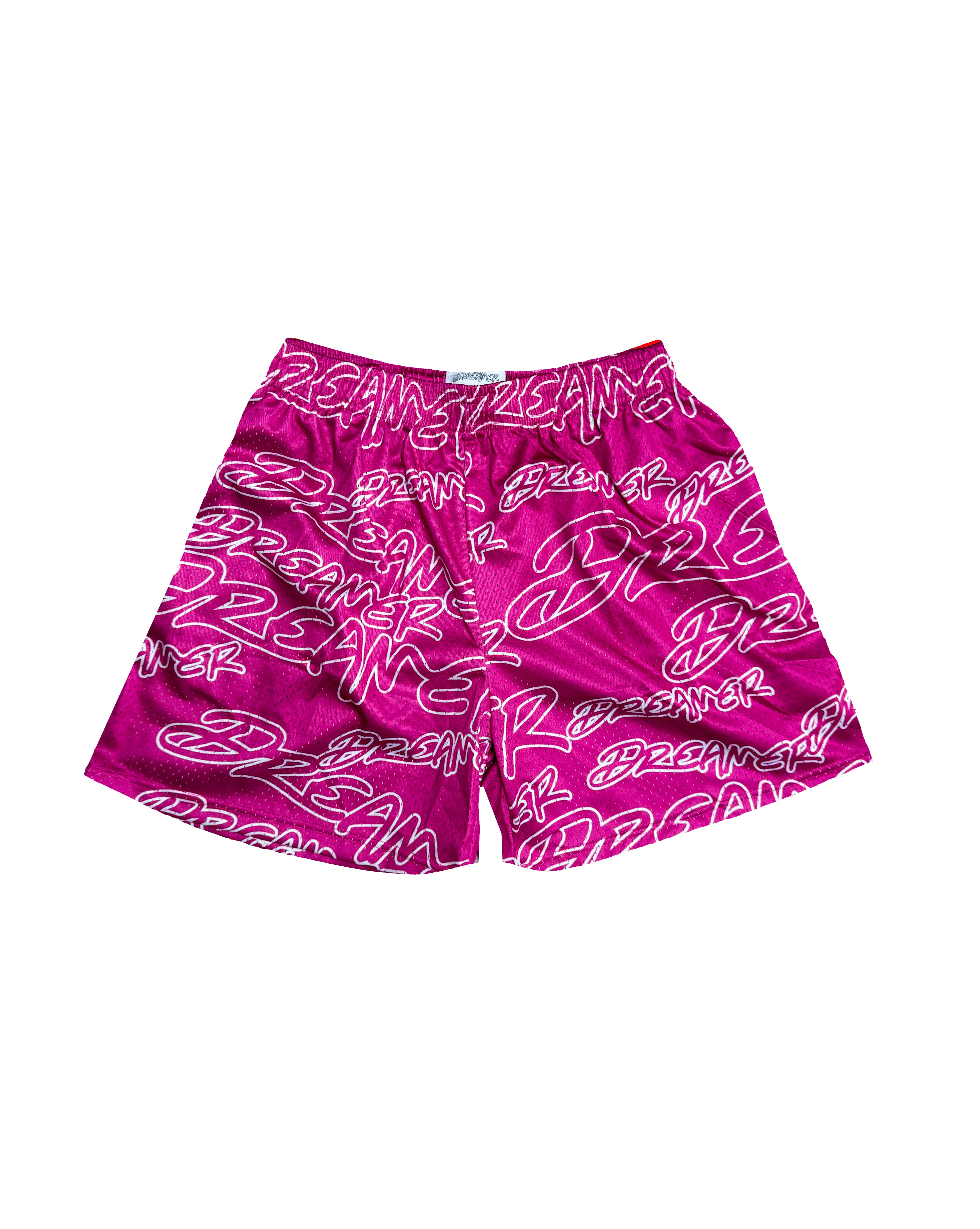 Outline Shorts - Magenta