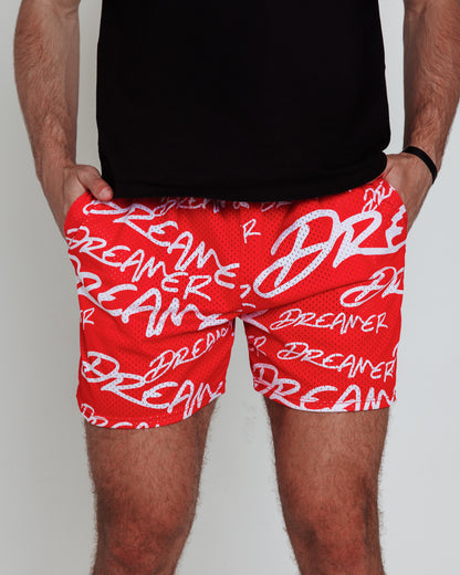 Dreamer Shorts - Red