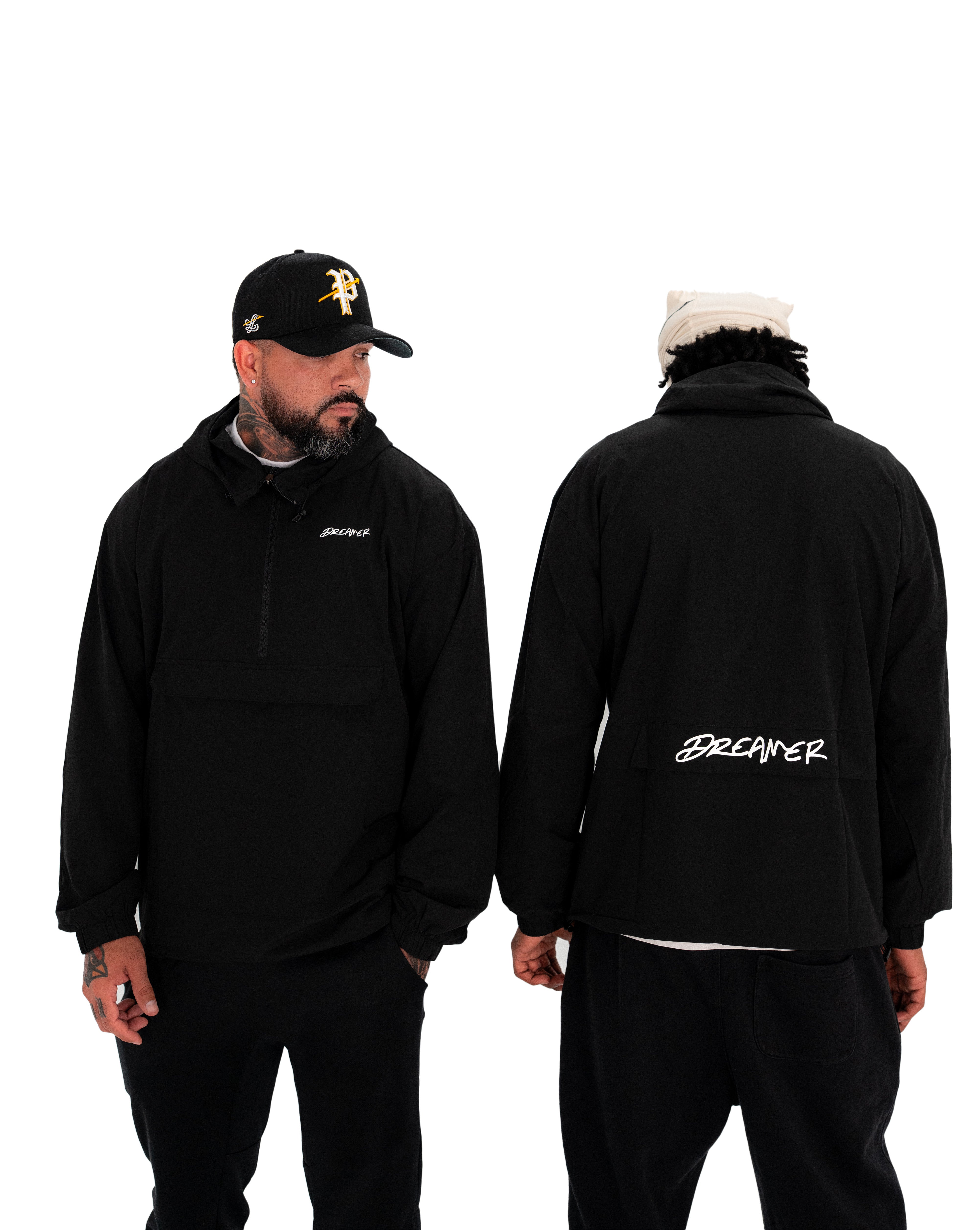 Dreamer Athletic Windbreaker - Black