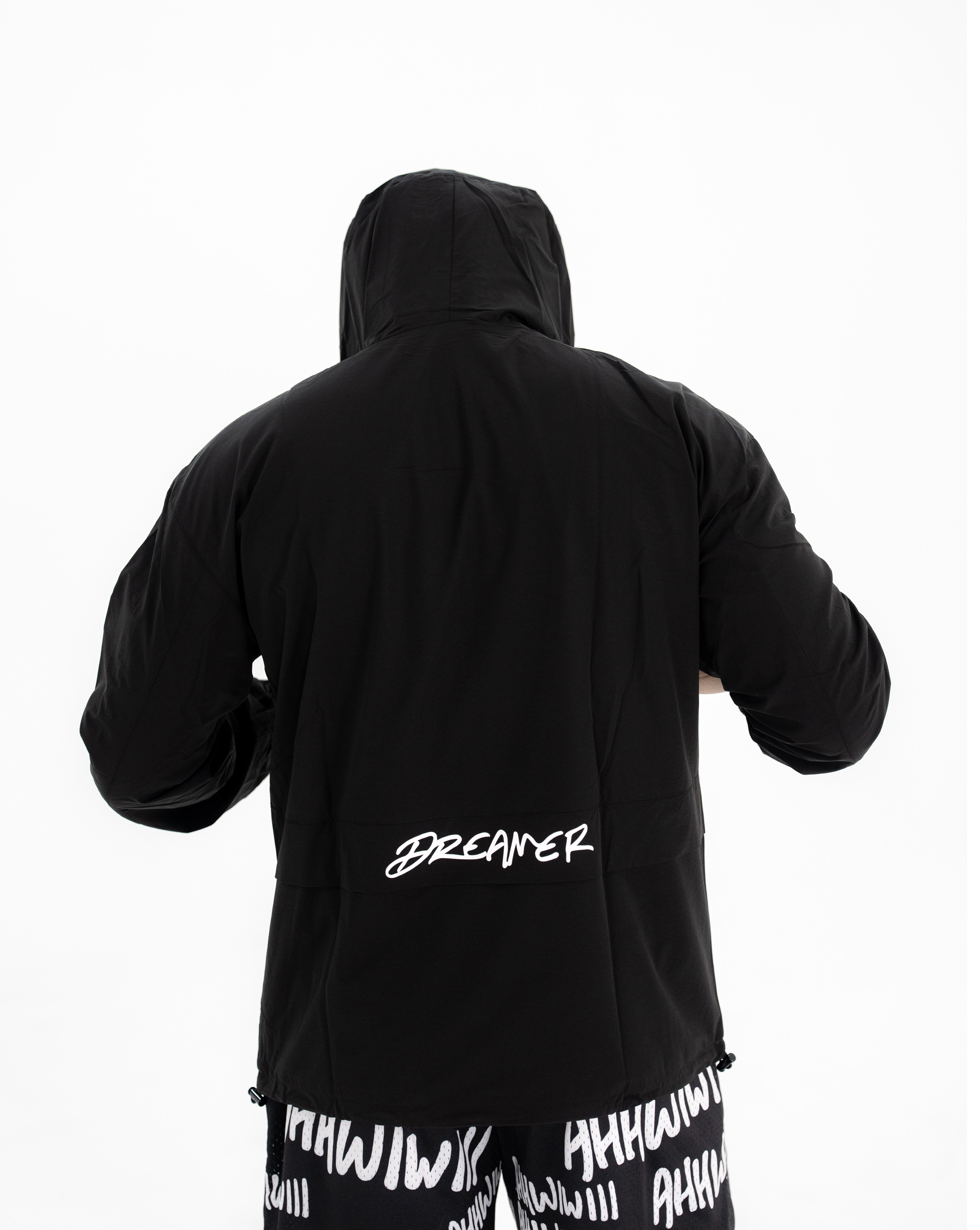 Dreamer Athletic Windbreaker - Black