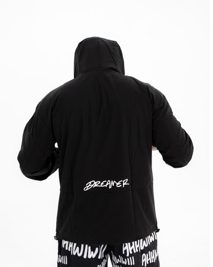 Dreamer Athletic Windbreaker - Black