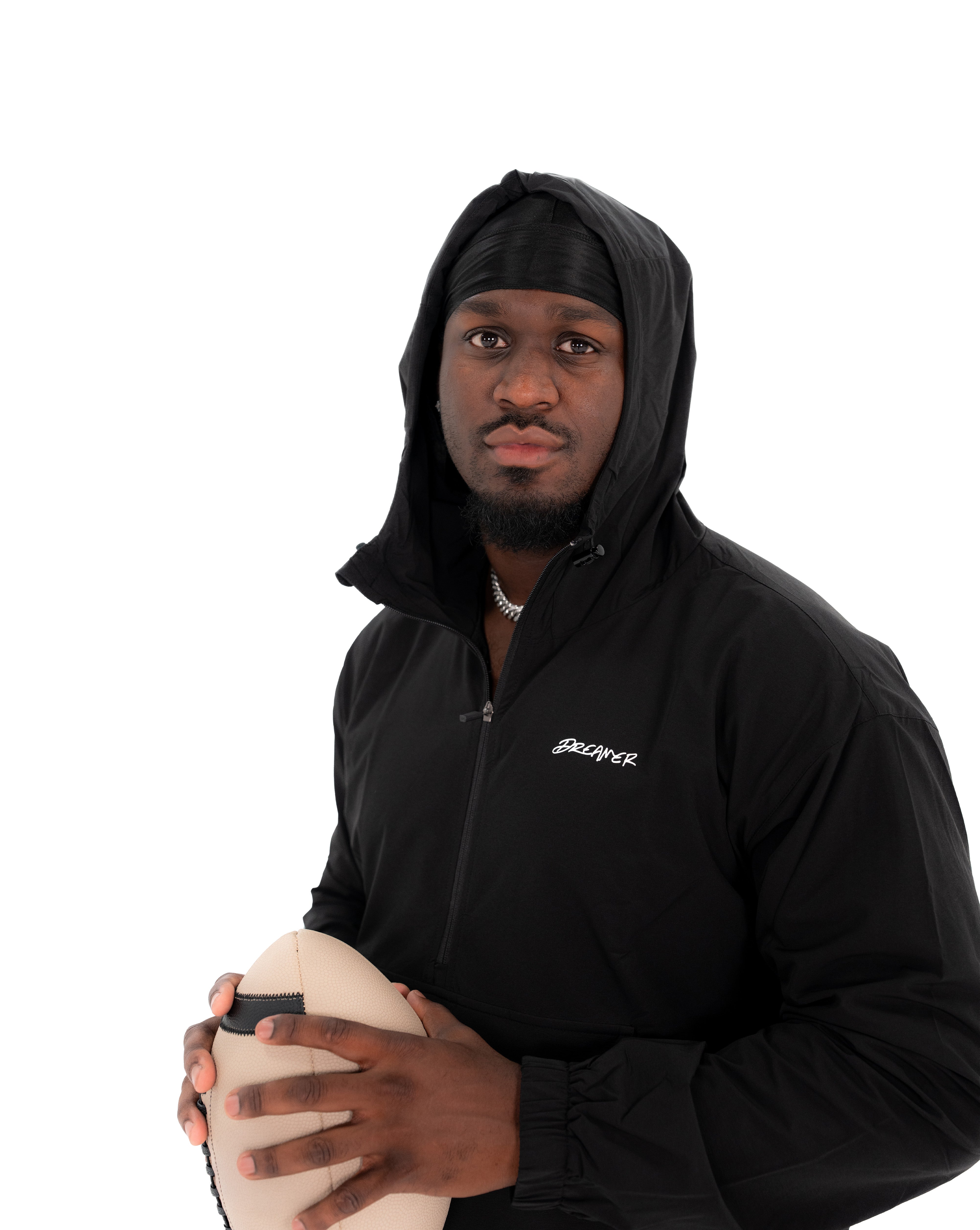 Dreamer Athletic Windbreaker - Black