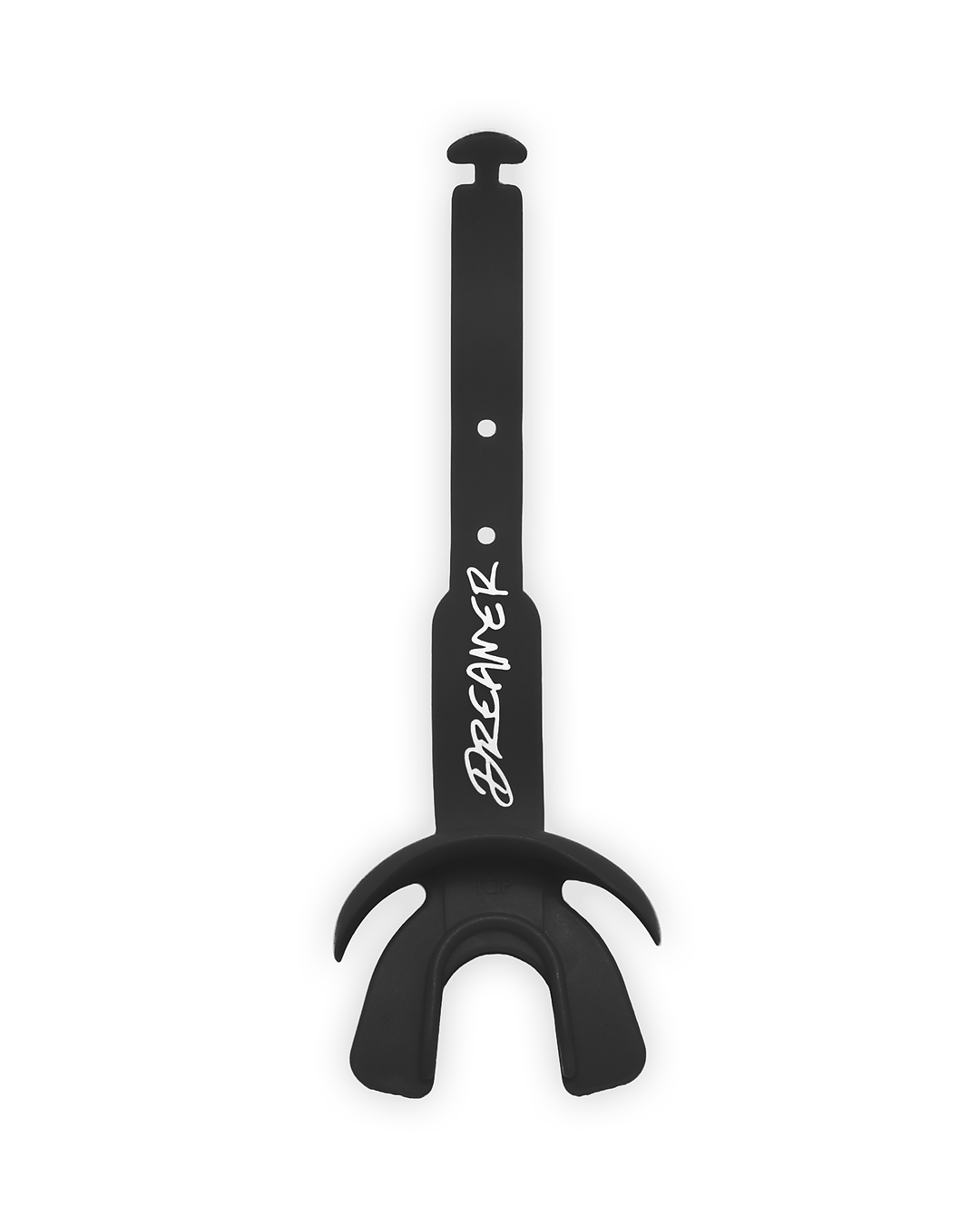 Dreamer Mouthguard in Black, front view