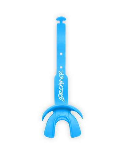 Dreamer Mouthguard in Dreamer Blue, front view