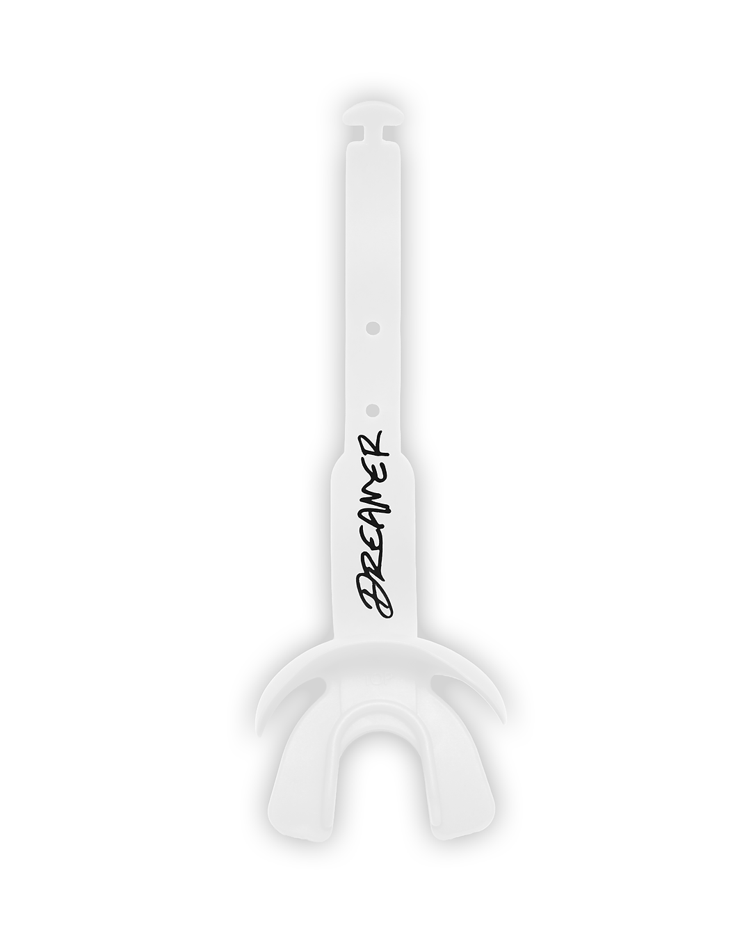 Dreamer Mouthguard in White, front view