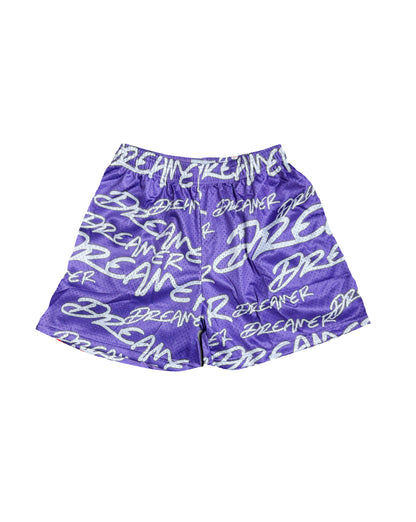 Dreamer Shorts Purple - White